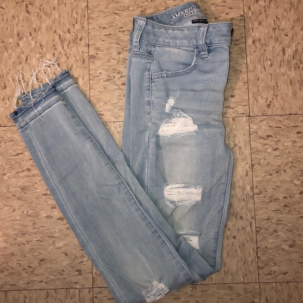 American Eagle high rise jeans